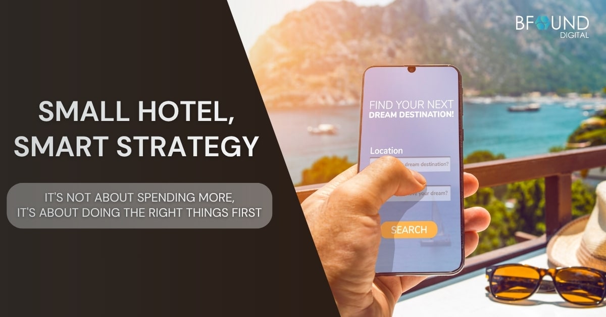 hotel marketing on a budget