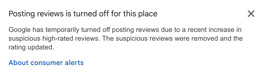 google review delete 2